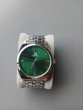 Joshua & Sons - NY Jets Green and Steel Watch
